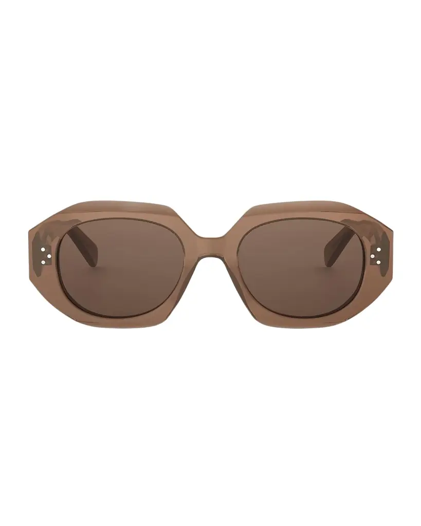Celine 3 Dot Geometric Square Sunglasses