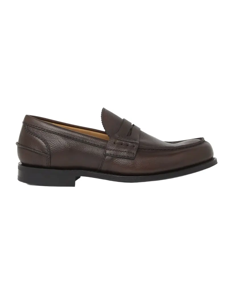 Church 's Men 's Pembrey 2.0 Grained Leather Penny Loafers