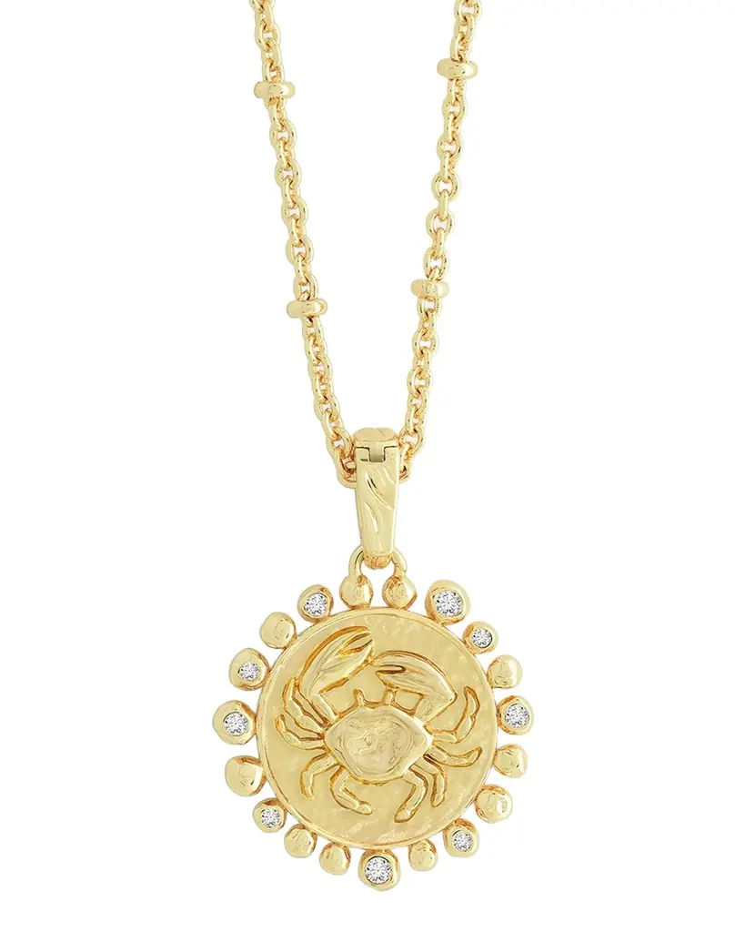 Anabel Aram Jewelry Zodiac Pendant Necklace