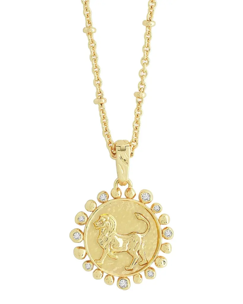Anabel Aram Jewelry Zodiac Pendant Necklace