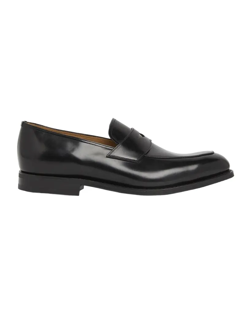 Church 's Men 's Hertford Leather Rubber-Sole Penny Loafers