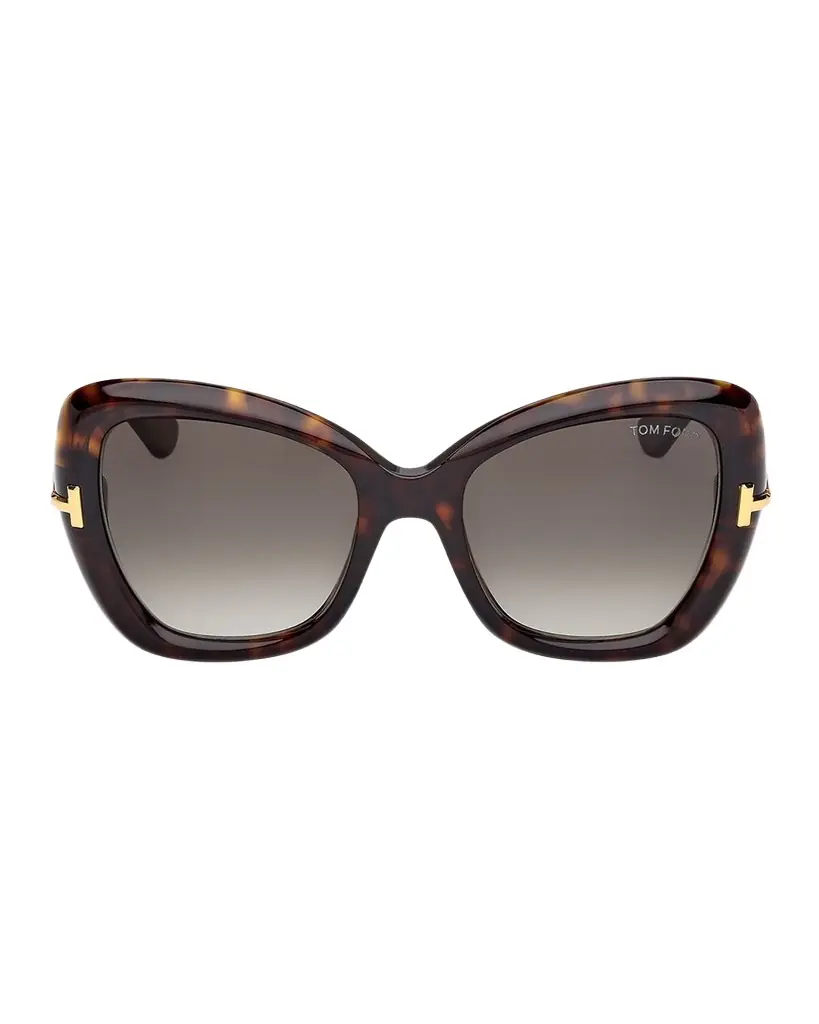 TOM FORD Icon Acetate Butterfly Sunglasses