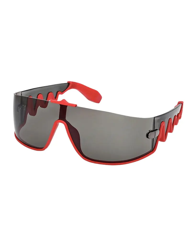 Christian Louboutin Men 's LB15M Acetate Shield Sunglasses