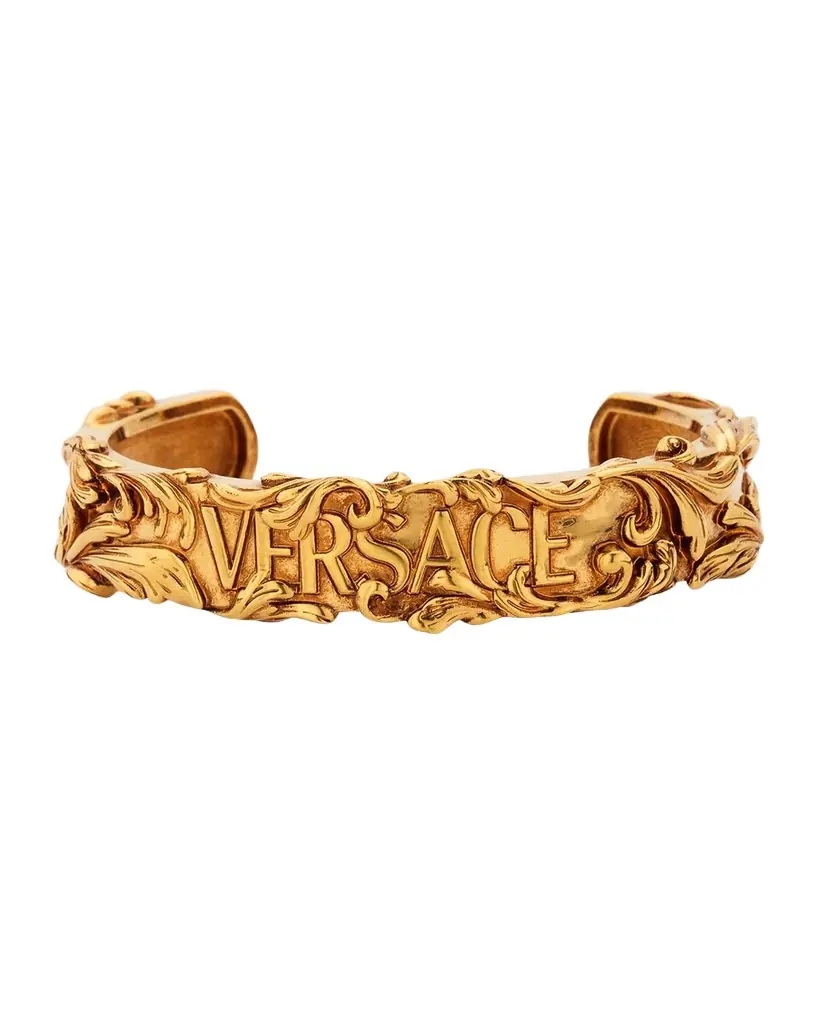 Versace Men 's Barocco Cuff Bracelet