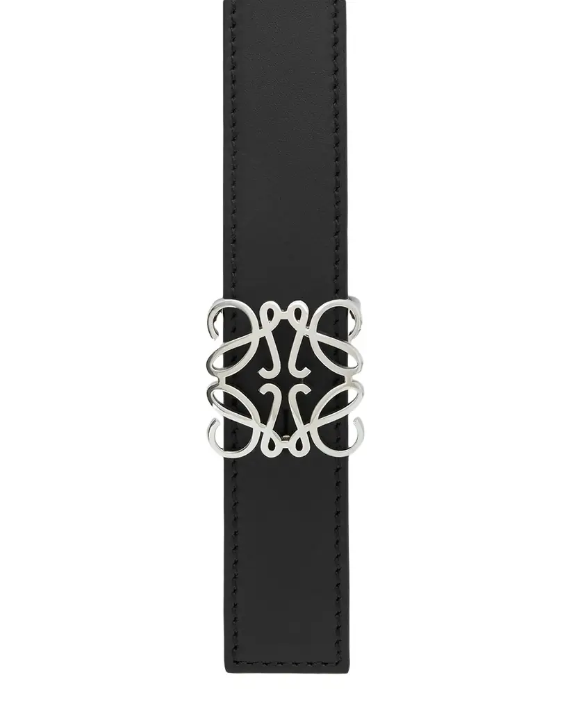 Loewe Anagram Bombe Calfskin Belt