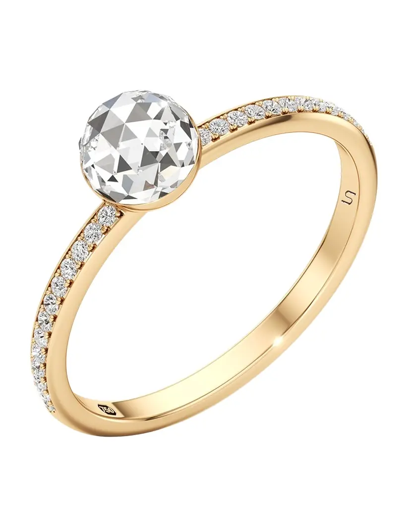 Unsaid Bubble Lab-Grown Diamond Pave Ring