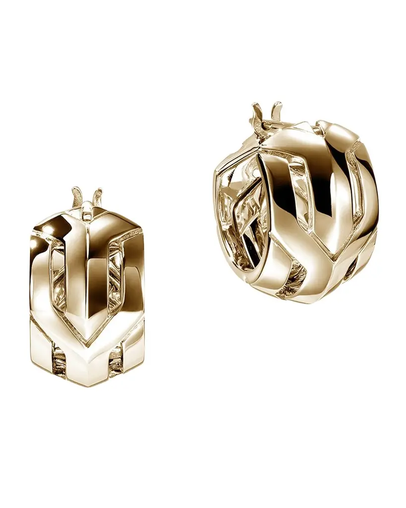 John Hardy 14K Icon 50 Hoop Earrings, 15mm