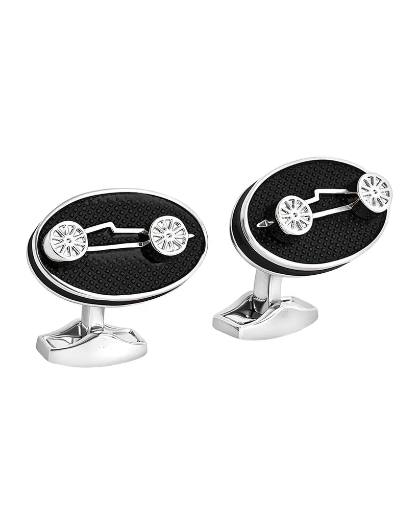 Tateossian Men 's Sports Ice Racing Car Cufflinks
