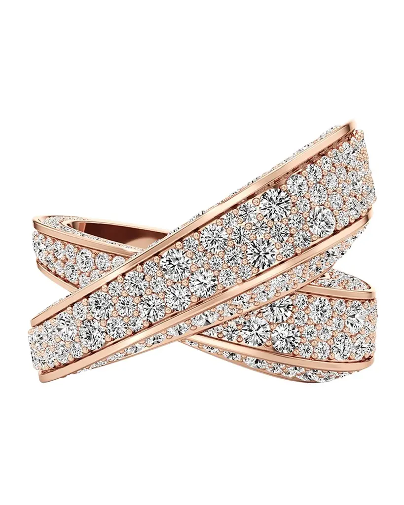Unsaid Infinite Lab-Grown Diamond Pave Ring