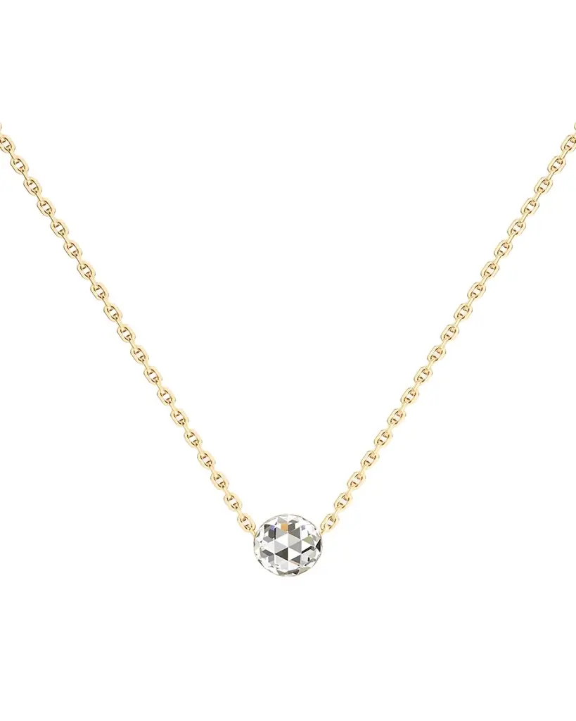 Unsaid Bubble Lab-Grown Diamond Pendant Necklace