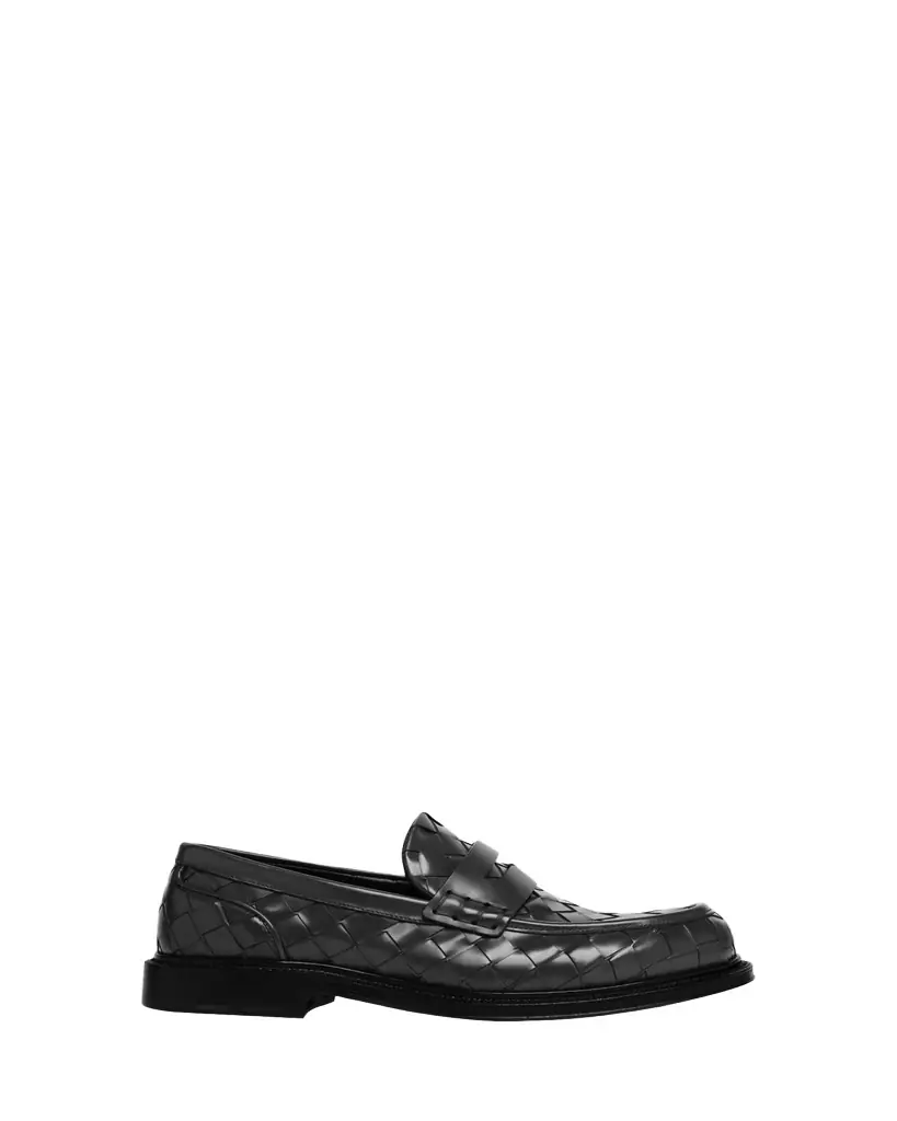 Bottega Veneta Men's James Intrecciato Leather Loafers