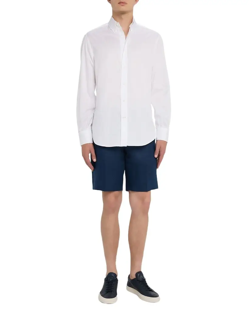 Brunello Cucinelli Men 's Twill Classic Fit Button-Down Shirt