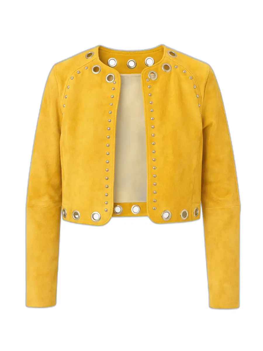 ZUT Darby Suede Studded Jacket