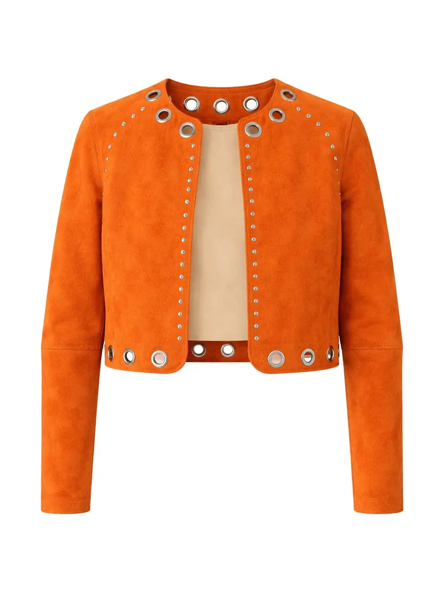 ZUT Darby Suede Studded Jacket