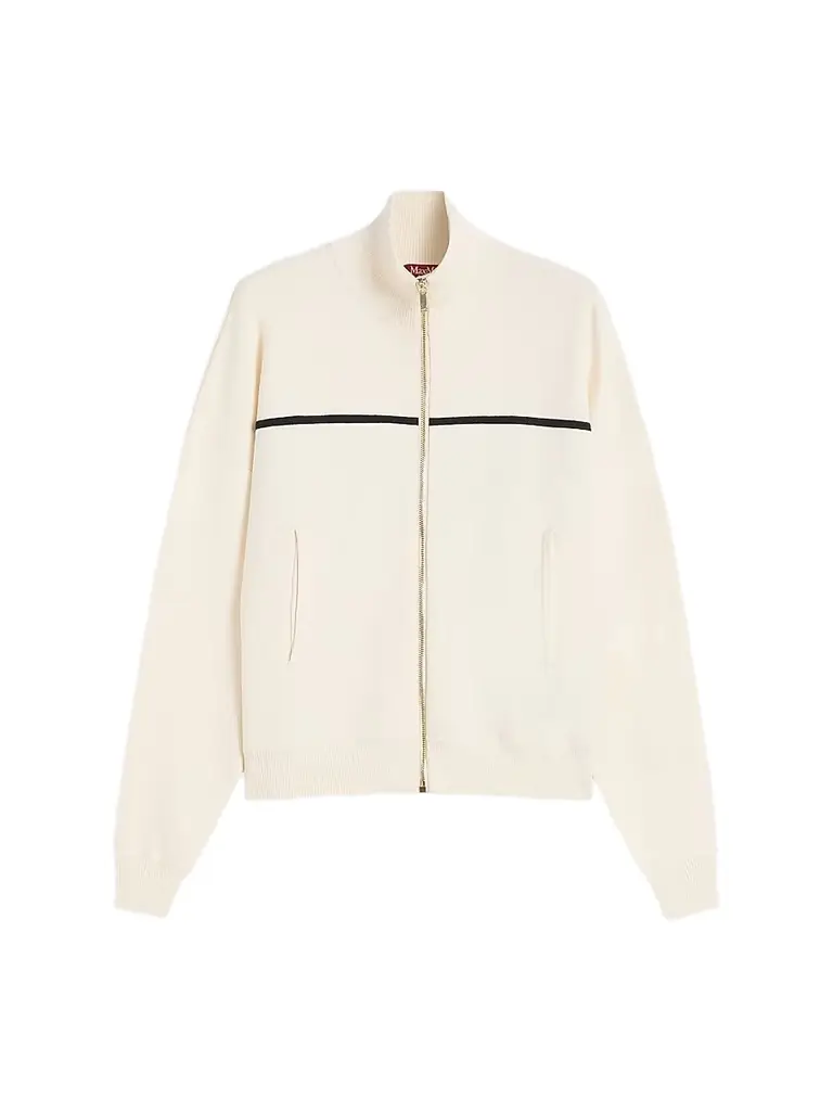 Max Mara Women's Stretch Viscose Boxy Cardigan - Beige