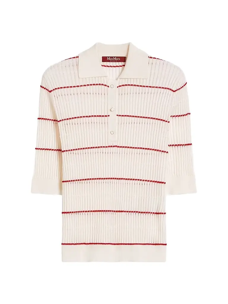 Max Mara Women's Silk and Wool Yarn Jumper - Beige