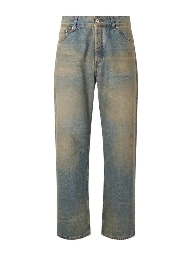 Jacquemus Le de-Nîmes Berger Straight-Leg Distressed Jeans - Men