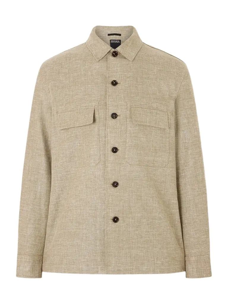 Zegna Woven Overshirt - Men