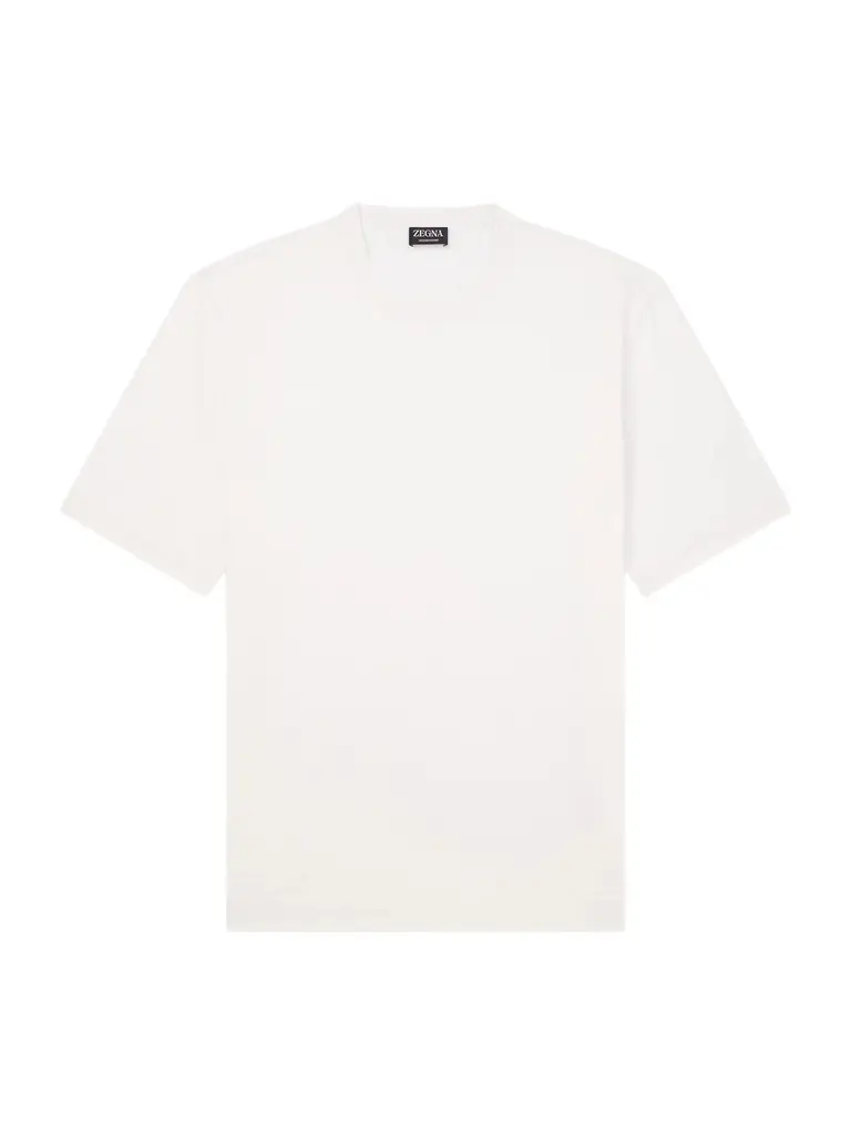 Zegna Cotton and Silk-Blend Jersey T-Shirt - Men