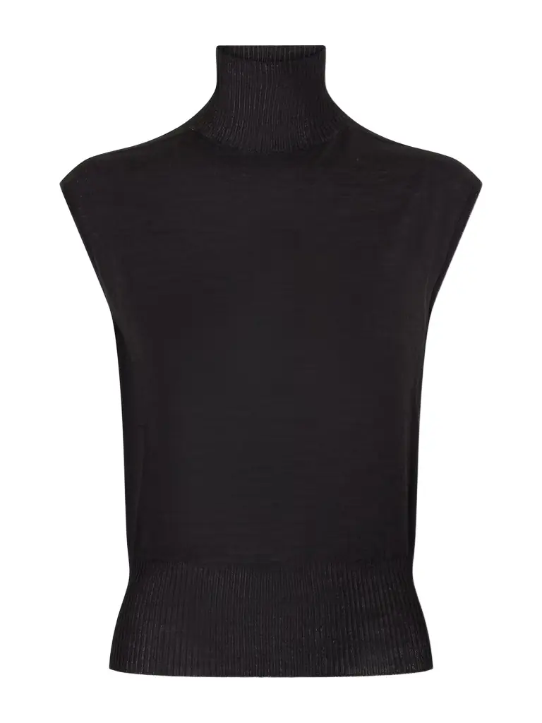 Rick Owens Wool Turtleneck Top