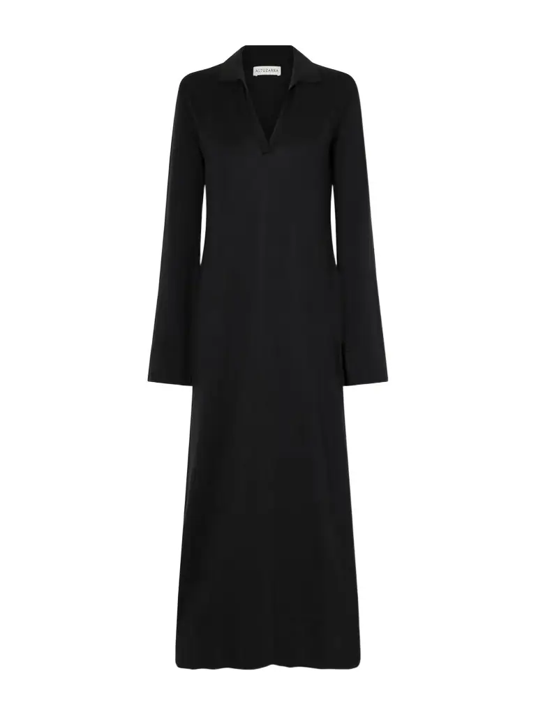 Altuzarra Arp Cotton And Silk-blend Maxi Dress