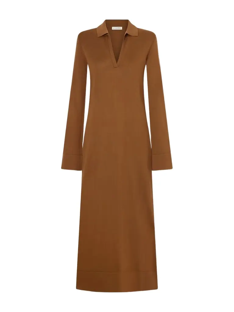 Altuzarra Arp Cotton And Silk-blend Maxi Dress