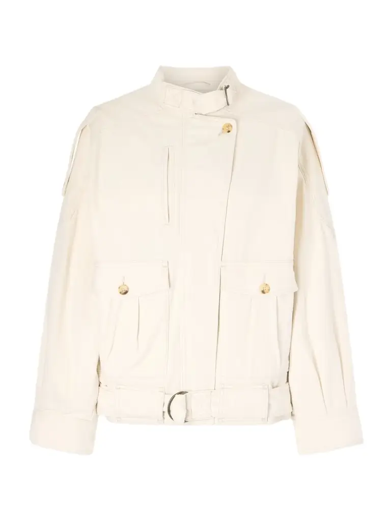 Isabel Marant Isalya Belted Denim Jacket