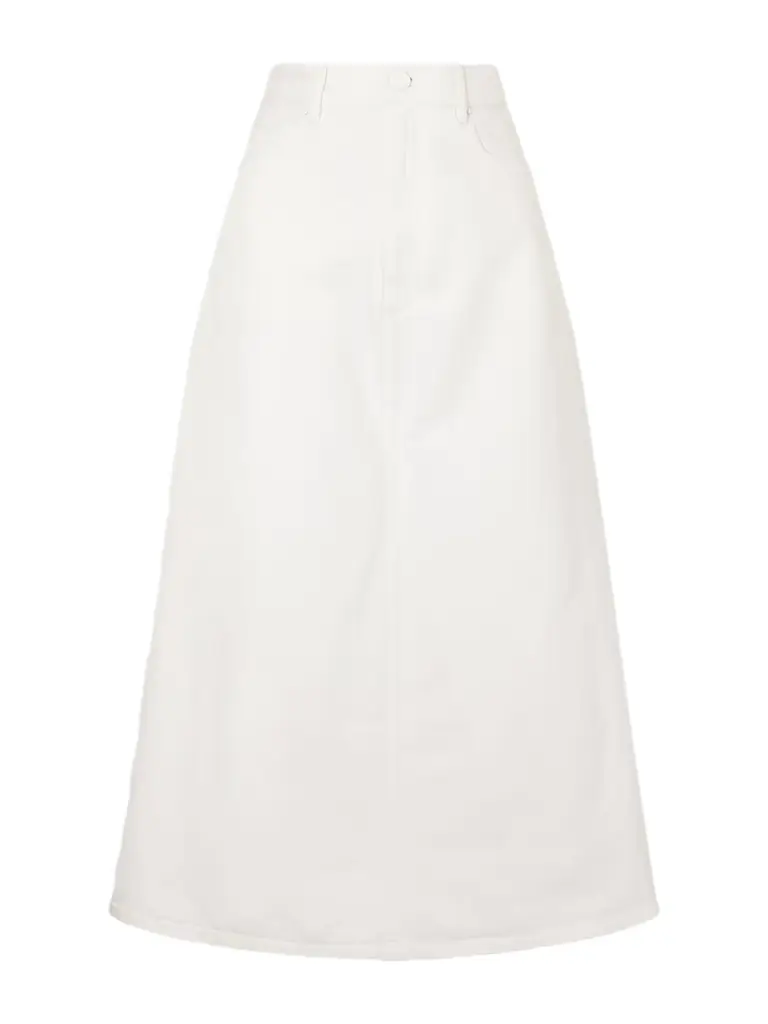 AMI PARIS Denim Midi Skirt