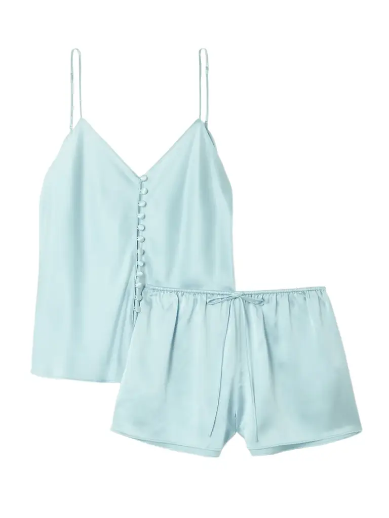 Olivia von Halle Etta Silk-satin Pajamas