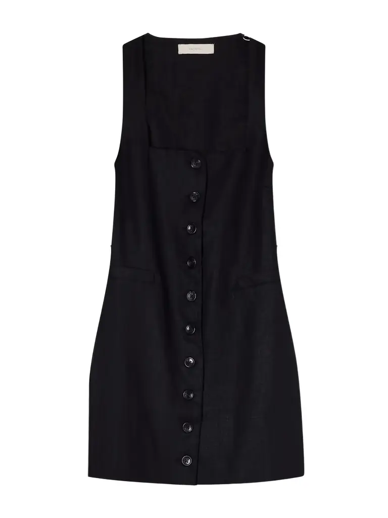 Faithfull Jacques Linen Mini Dress