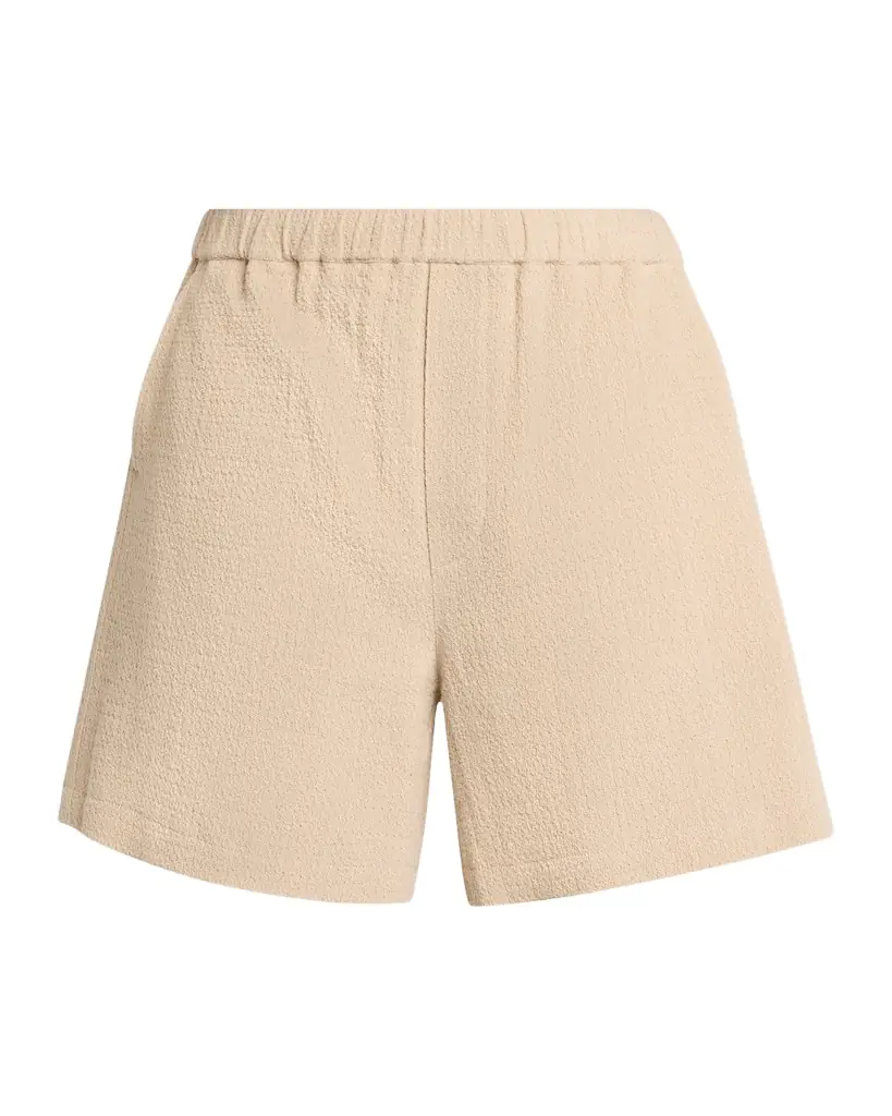 FRAME Men 's Open Weave Textured Pull-On Shorts