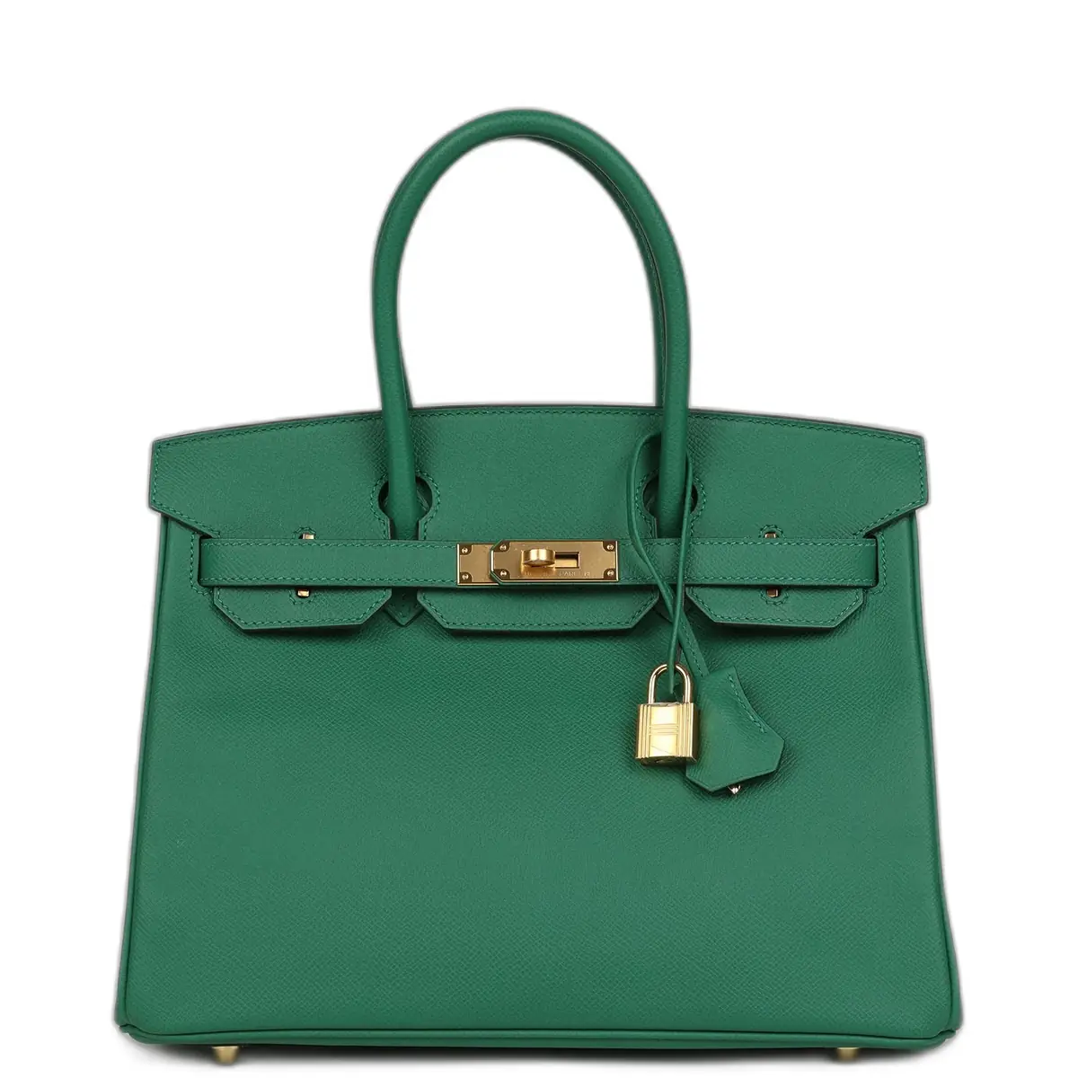 hermes Hermes Birkin 30 Vert Vertigo Epsom Gold Hardware