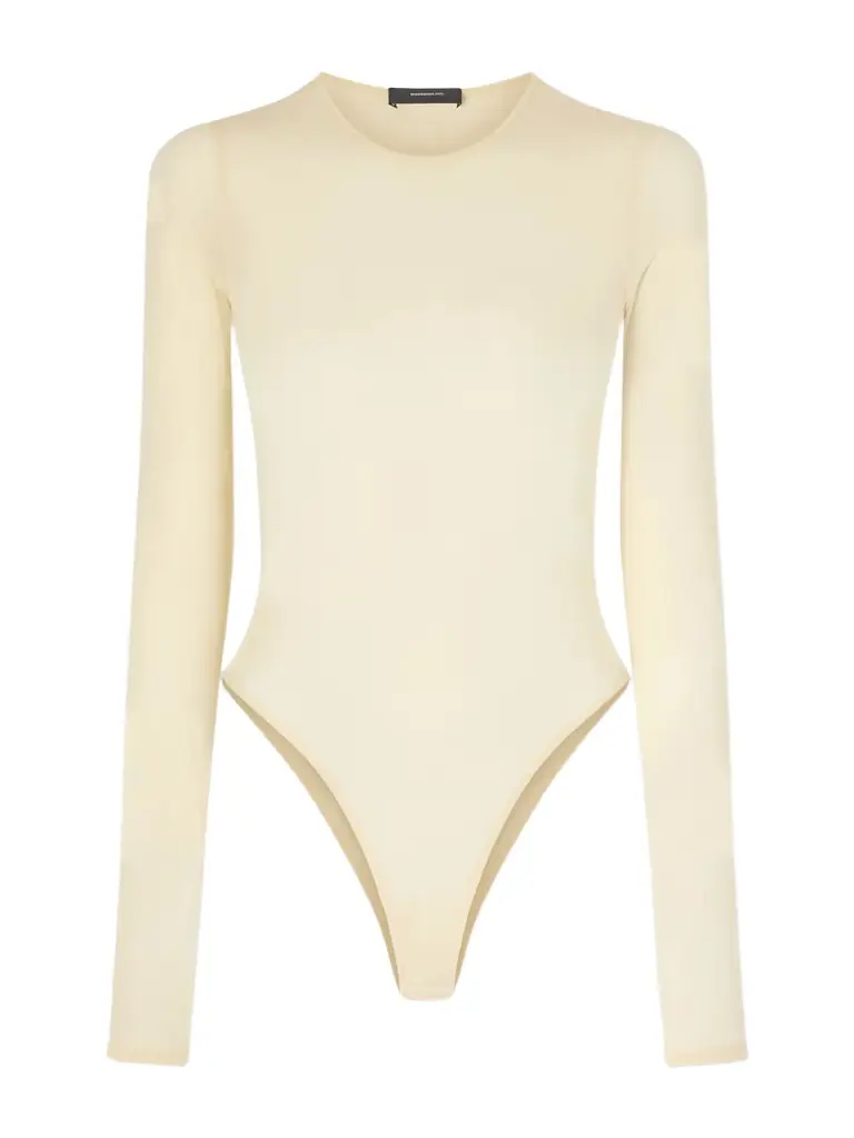 Wardrobe.NYC Stretch-jersey Bodysuit