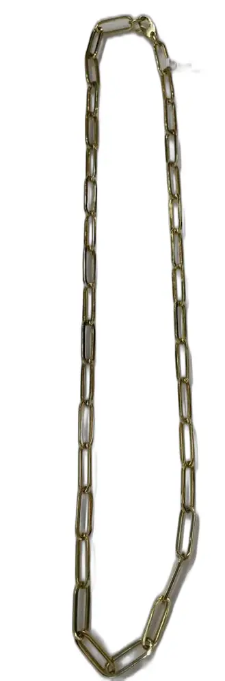 Wish Fine Jewelry Chain Link Yellow Gold Necklace