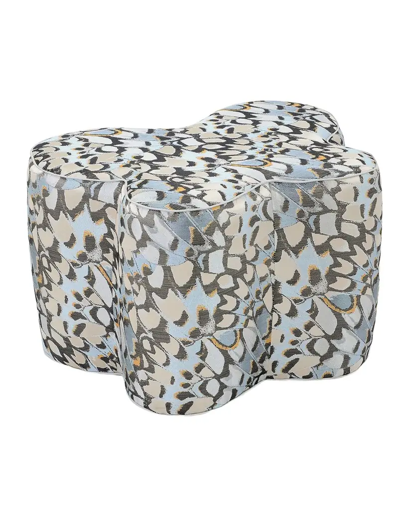 John-Richard Collection Mariposa Large Ottoman