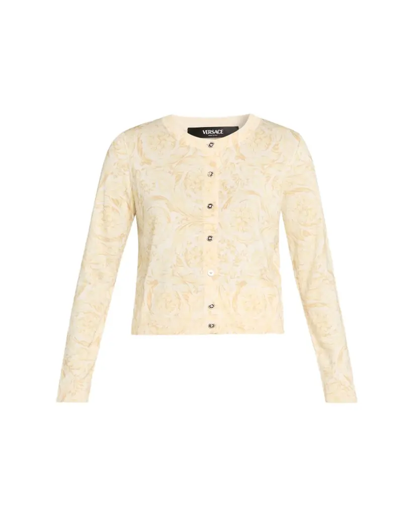 Versace Barocco '92 Knit Cardigan