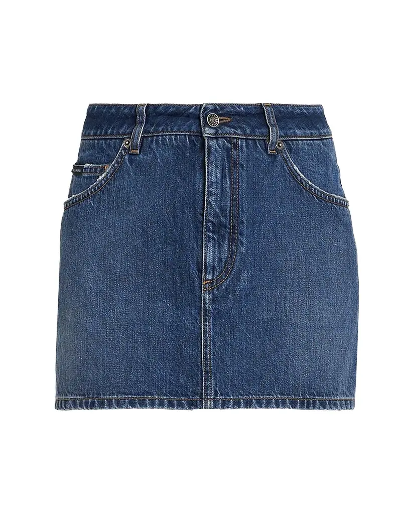 Dolce & Gabbana Denim Mini Skirt