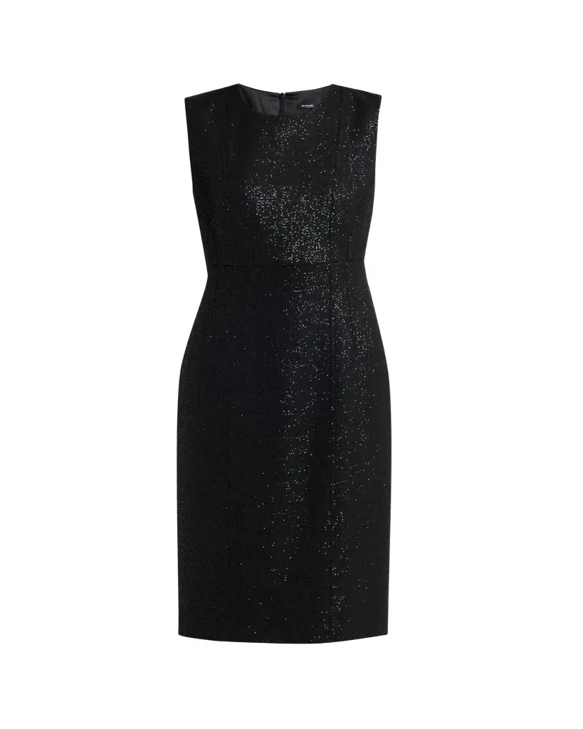 Kiton Sequined Sleeveless Sheath Dress