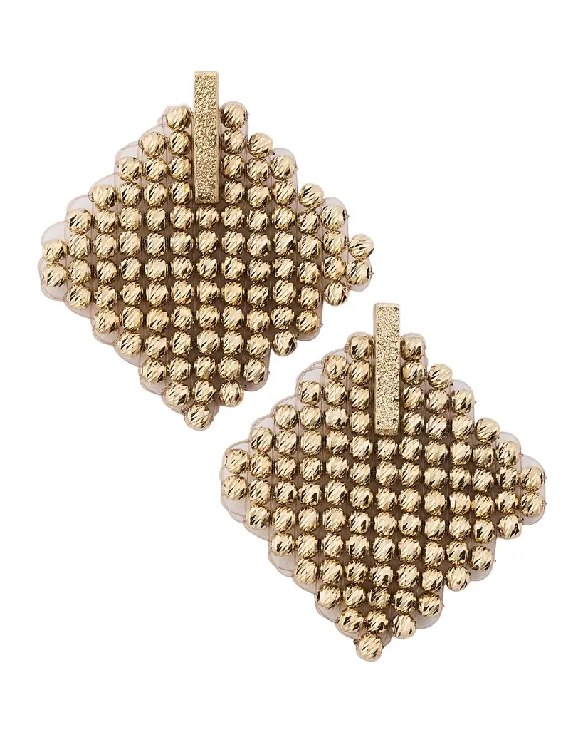 Brunello Cucinelli Sterling Silver Stud Earrings