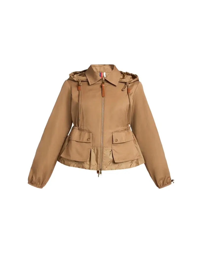 Moncler Adenium Jacket with Detachable Hood