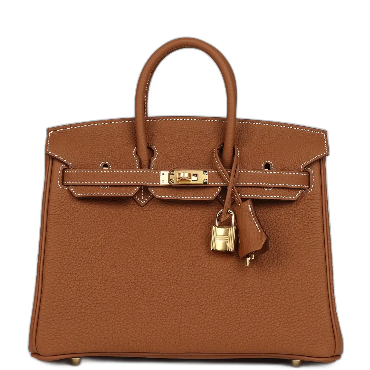 hermes Hermes Birkin 25 Gold Togo Gold Hardware