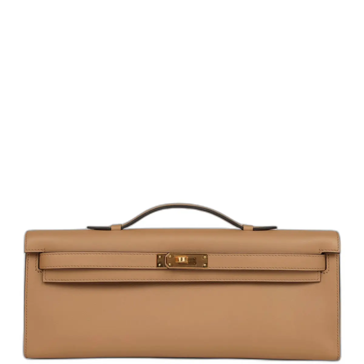 hermes Hermes Kelly Cut Chai Swift Gold Hardware