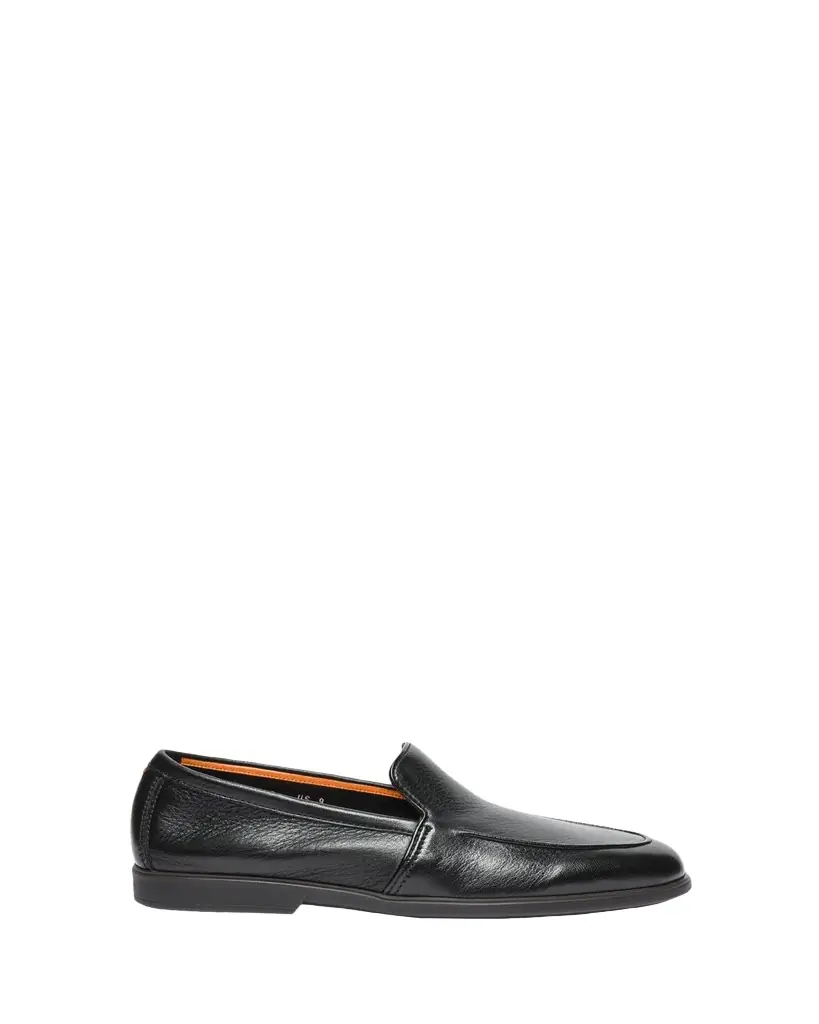 Santoni Men's Malibu Soft Grained Leather Loafers