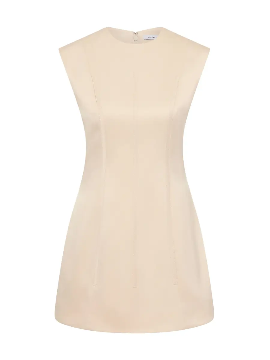 RACHEL GILBERT Hallie Satin Mini Dress