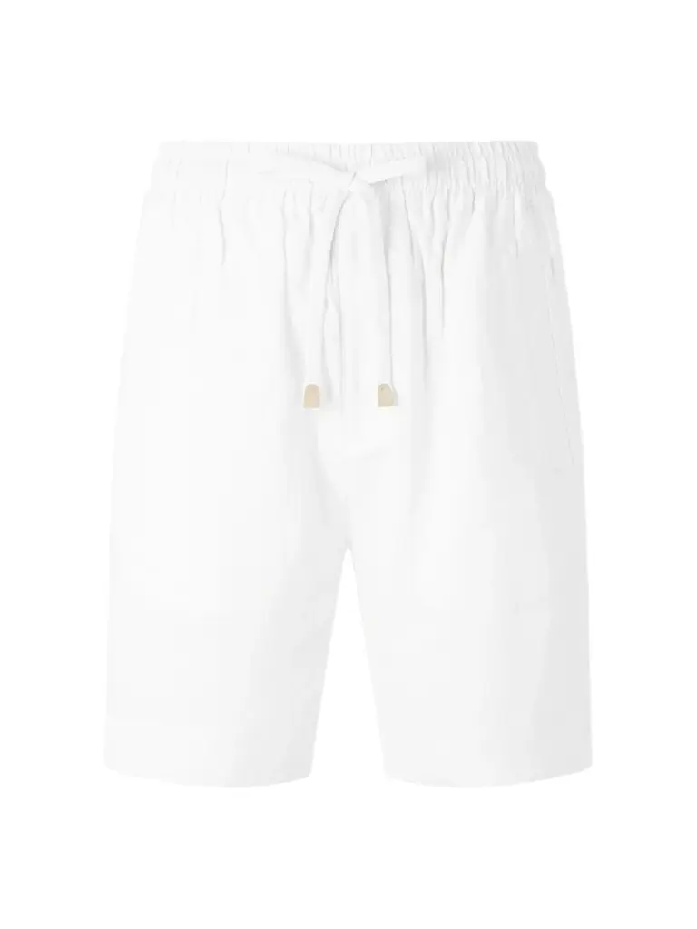 ELEVENTY Straight-Leg Linen Shorts - Men