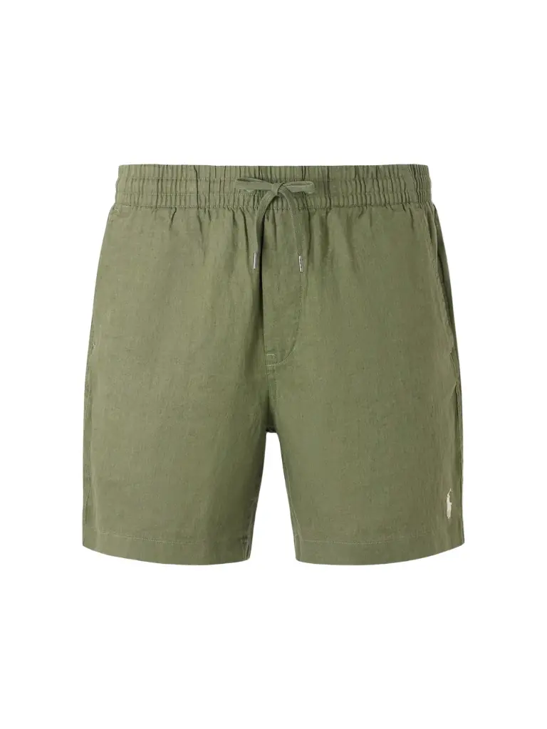 Polo Ralph Lauren Straight-Leg Linen Drawstring Shorts - Men