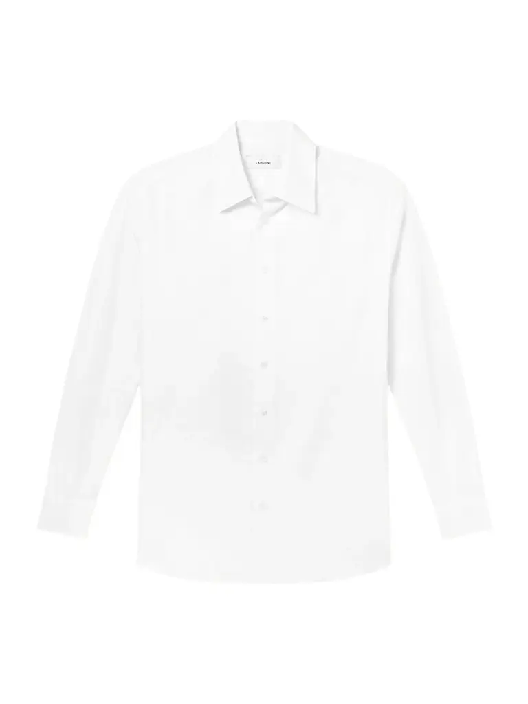 Lardini Naven Cotton and Silk-Blend Shirt - Men