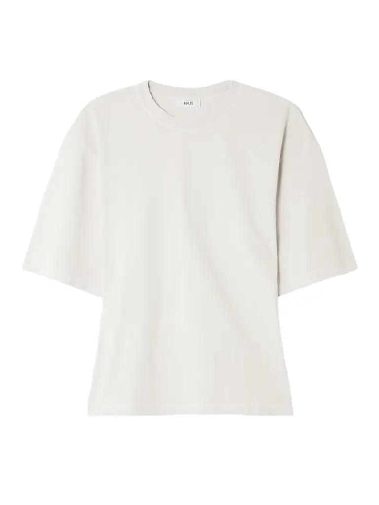 AGOLDE Storey Cotton-jersey T-shirt