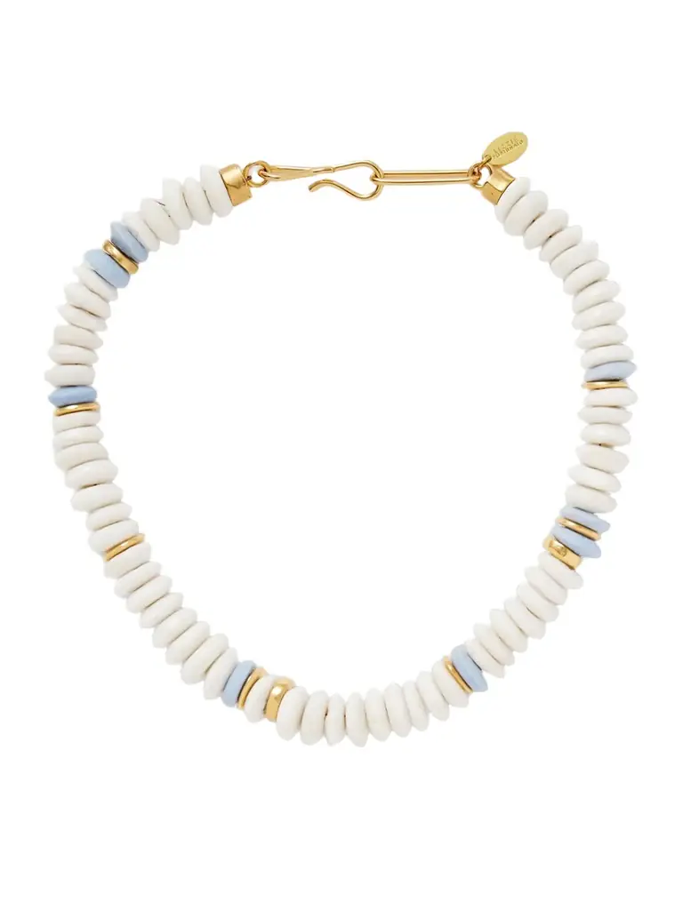 Lizzie Fortunato Laguna Gold-plated Beaded Necklace