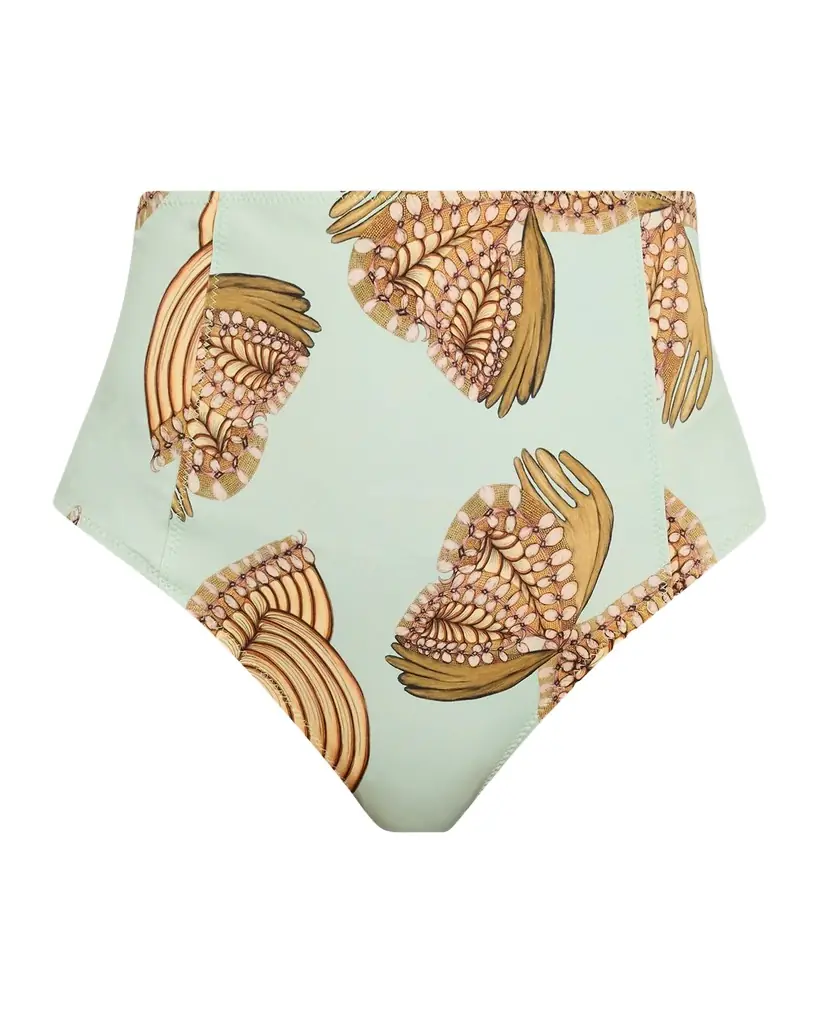 Ulla Johnson Zahara High-Waist Bikini Bottoms